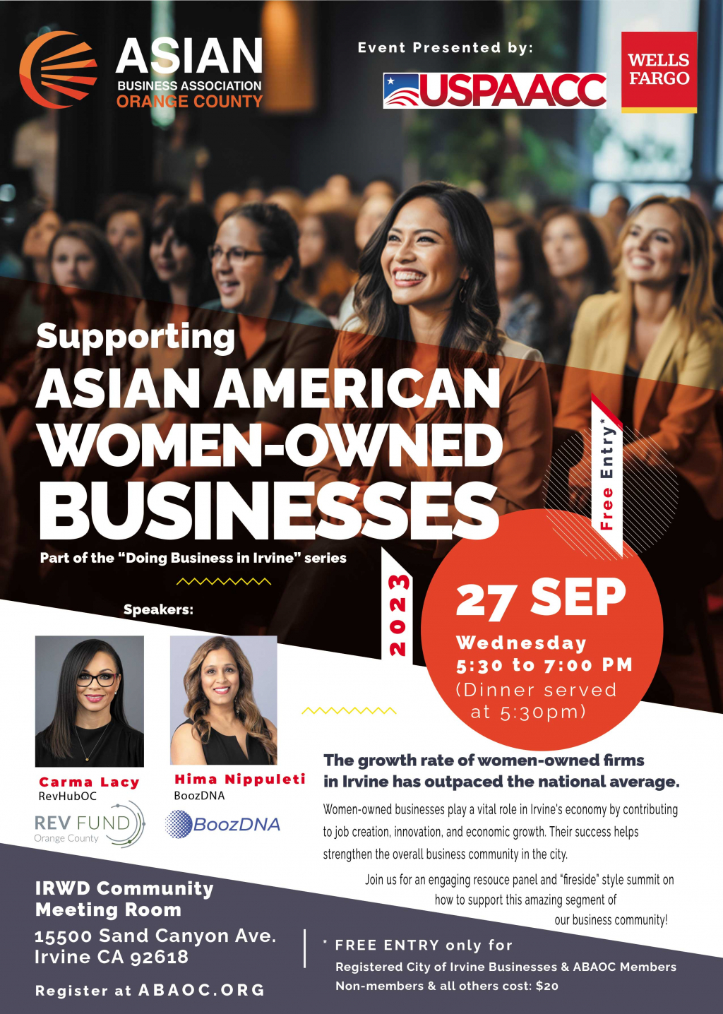 ABAOC Invites Executive Director of RevHub to Be Panelist at Women-Owned Business Event